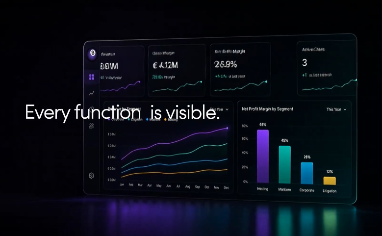 Every function is visible.