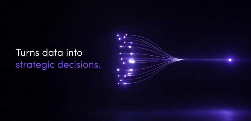 Turns data into strategic decisions.
